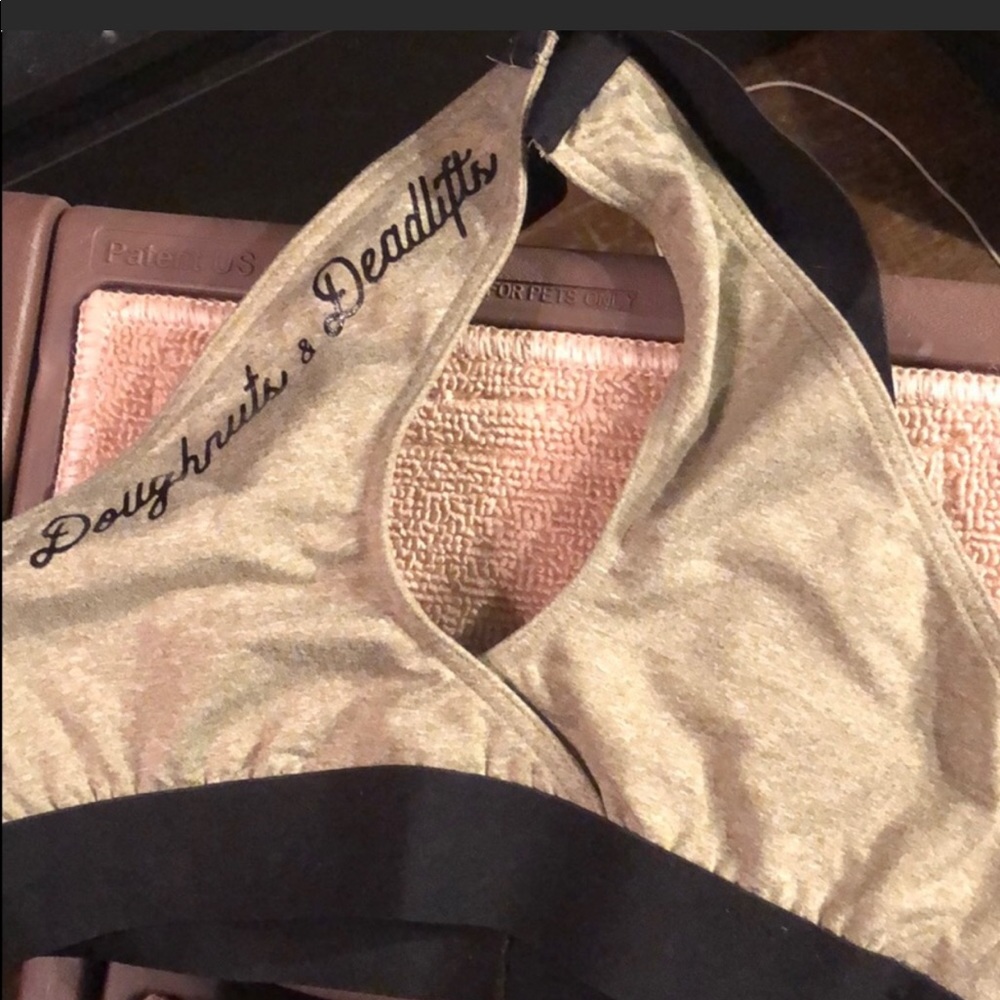Doughnuts & Deadlifts size M SportsBra